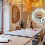 アパート Cathyvoyages - Ciel Etoile - Bord De - Parking Gratuit - Videoprojecteur - Lit Rond - La Paillote Strasbourgeoise *