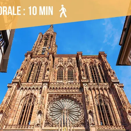 La Paillote Strasbourgeoise - Ciel étoilé - Bord De - Parking Gratuit - Vidéoprojecteur - Lit Rond Apartamento Estrasburgo