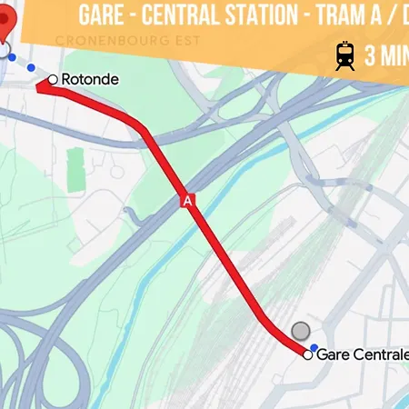Apartamento La Paillote Strasbourgeoise - Ciel étoilé - Bord De - Parking Gratuit - Vidéoprojecteur - Lit Rond