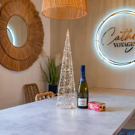 Cathyvoyages - Ciel Etoile - Bord De - Parking Gratuit - Videoprojecteur - Lit Rond - La Paillote Strasbourgeoise